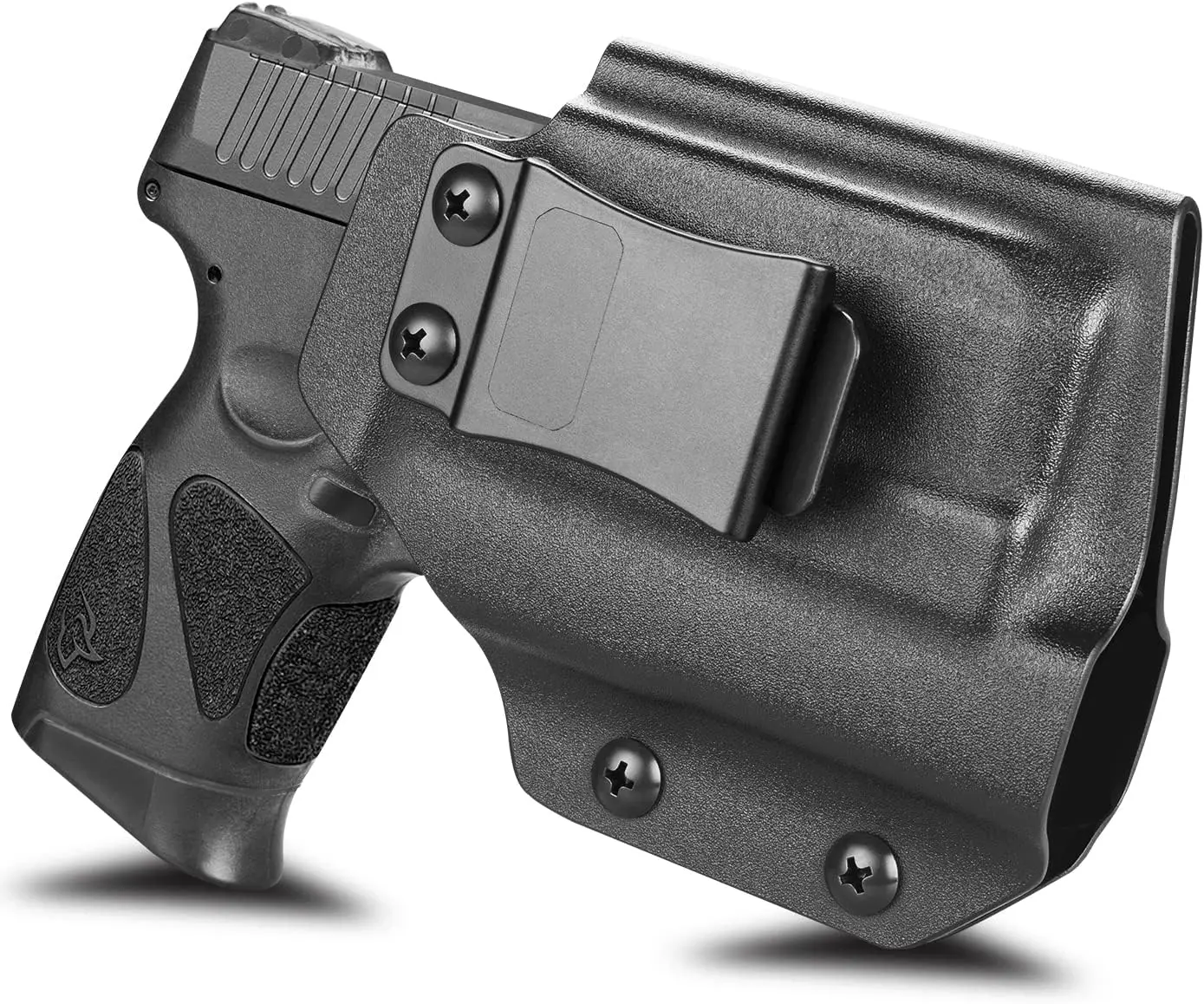 Optic Cut IWB Holster for Taurus G2C, G3C, PT111 G2, PT140 with Olight Baldr Mini, Right Hand Tactical Concealed Carry, Fits 1.5" & 1.75" Belts - Tactical Equipment, Compact Holster, Aluminum Mold