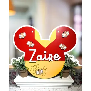 Enchanted Ears | Custom | Pooh Personalized Name Sign