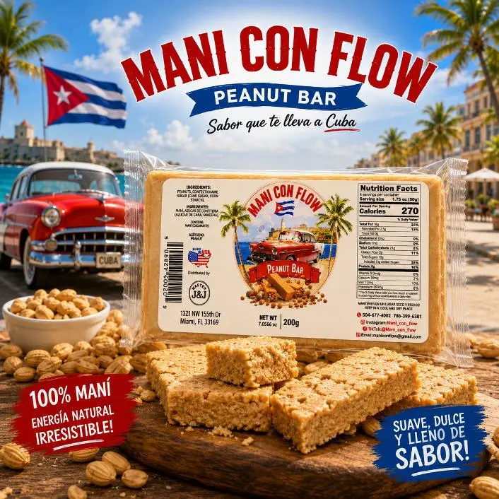 Maní con Flow Cuban Peanut Snack 200g