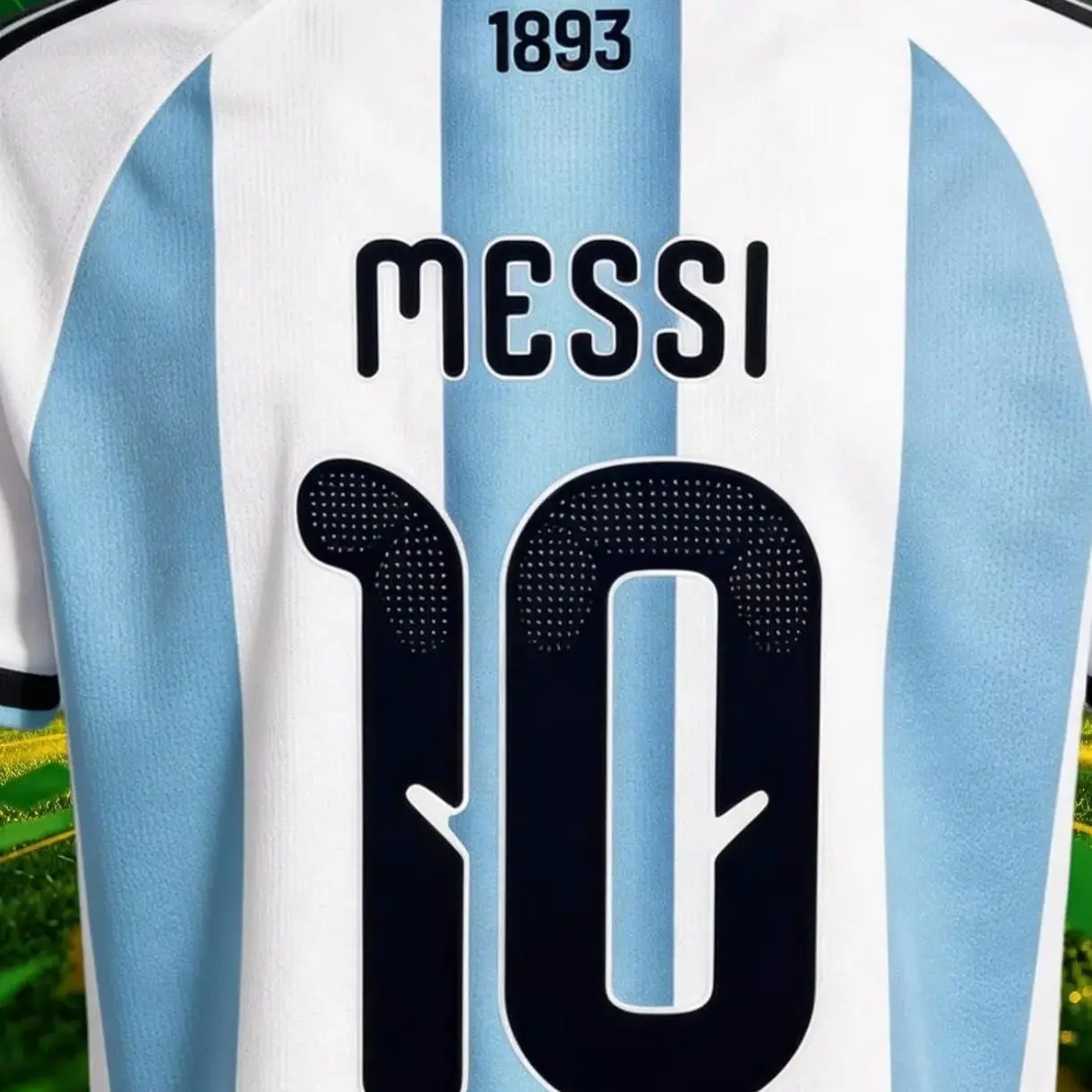 Messi 2026 10# Home Short Long Sleeve Soccer Jersey Fans Version Breathable Shirt