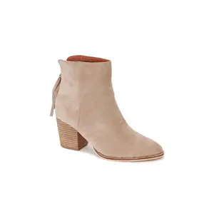 Suede Ankle Booties WESLEE-03 short ankle