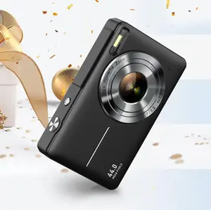 2026 New Upgraded Small Digital Camera, Pocket Size Instant Vlogging Camera with 32GB SD Card & Wrist Strap, Self Timer, Anti-Shake, 16X Digital Zoom, FHD 1080P Point & Shoot Camera for Daily Photography, Idea Gift for Adults, Teens & Kids
