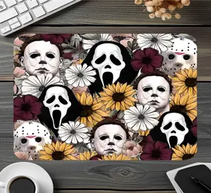 Fall Horror Villian Mouse Pad for Gamers and Designers, Single Size 9.4"x7.9"x0.12"
