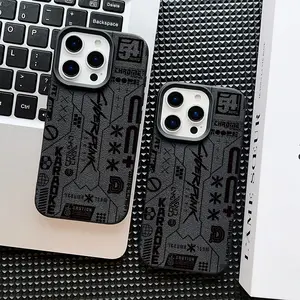 Stylish Cyberpunk Design Shockproof Protective Soft Case for iPhone 17, 16, 15, 14, 13, 12, 11 Pro Max Plus - Perfect Couple Gift, Cute Phone Case, Trendy Accessory, Anime Aesthetic, Durable Material, Fashion Accessory, Tech Enthusiasts, Gift Shoppers