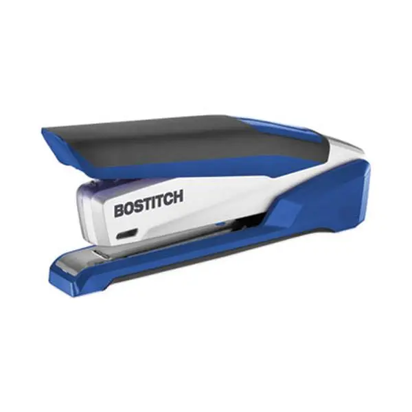 Accentra Prodigy Spring-Loaded Manual Stapler with Patented Stapling Technology, 25-Sheet Capacity, Blue/Silver, Office Stationery Supplies, Office Accessories