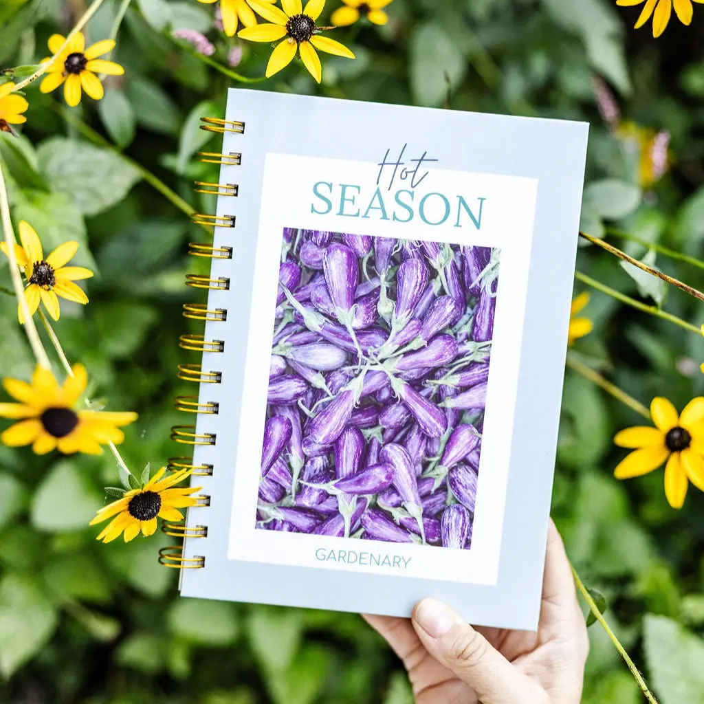 Gardenary Hot Season Garden Planner for Hot Climates 85°F+ Step-by-Step Planning Guide for Raised Beds Containers & In-Ground Gardens