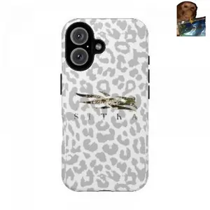 for iPhone16.SITKA white snow Leopard phone cases, SITKA into the wild phone case, for iPhone 17 ProMax iPhone 16,15,14,13,12,11 Pro Max 8 7 Plus X Case Compatible with Samsung Galaxy S25
