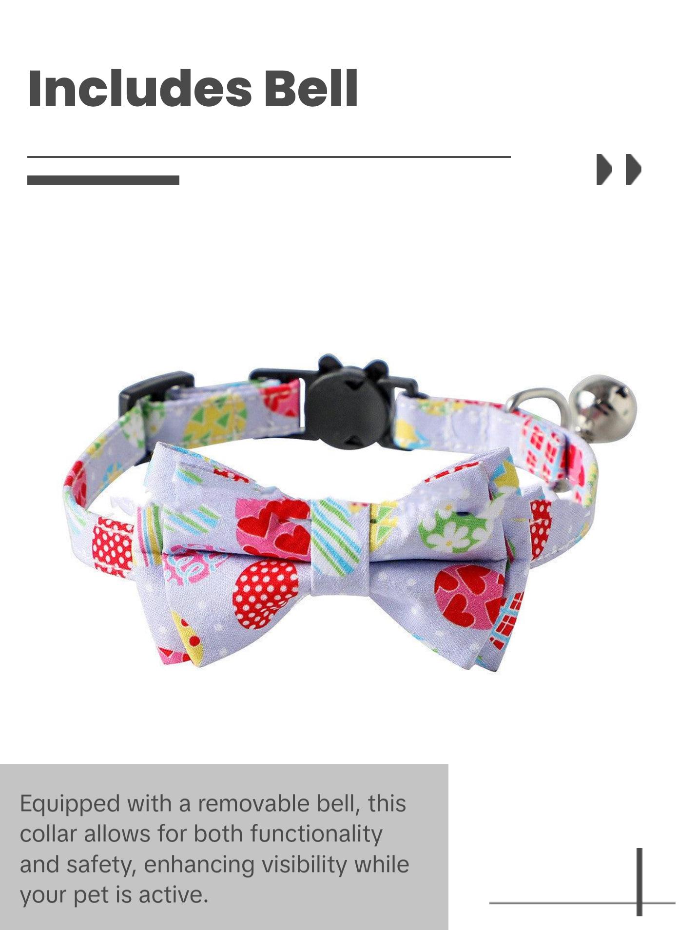 Easter Bunny Carrot Egg Pet Collar