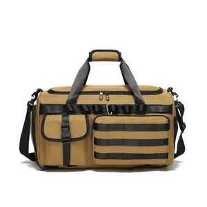 Multifunctional tactical backpack fitness messenger bag business trip storage handbag outdoor camping backpack wholesale