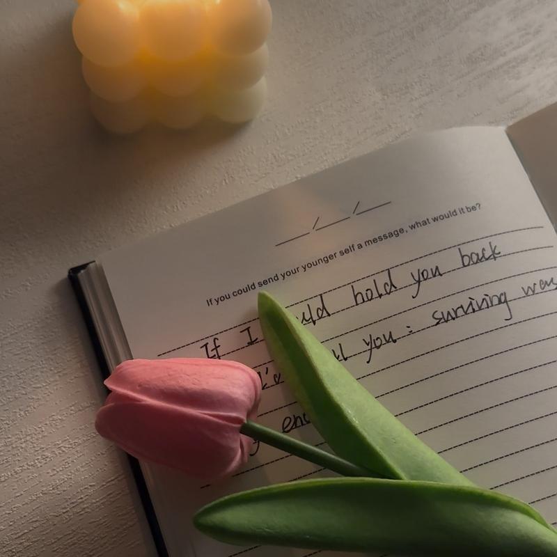 Diary of Chasing the Light| Emotional Healing & Self-Love Hardcover Notebook| Shadow Work & Self-Improvement for Men & Women Kids' Bible Study Workbook coach beeswax paper Spiral Guide Inspirational Vision Board Book A5 Dot Grid double sided sketchbook