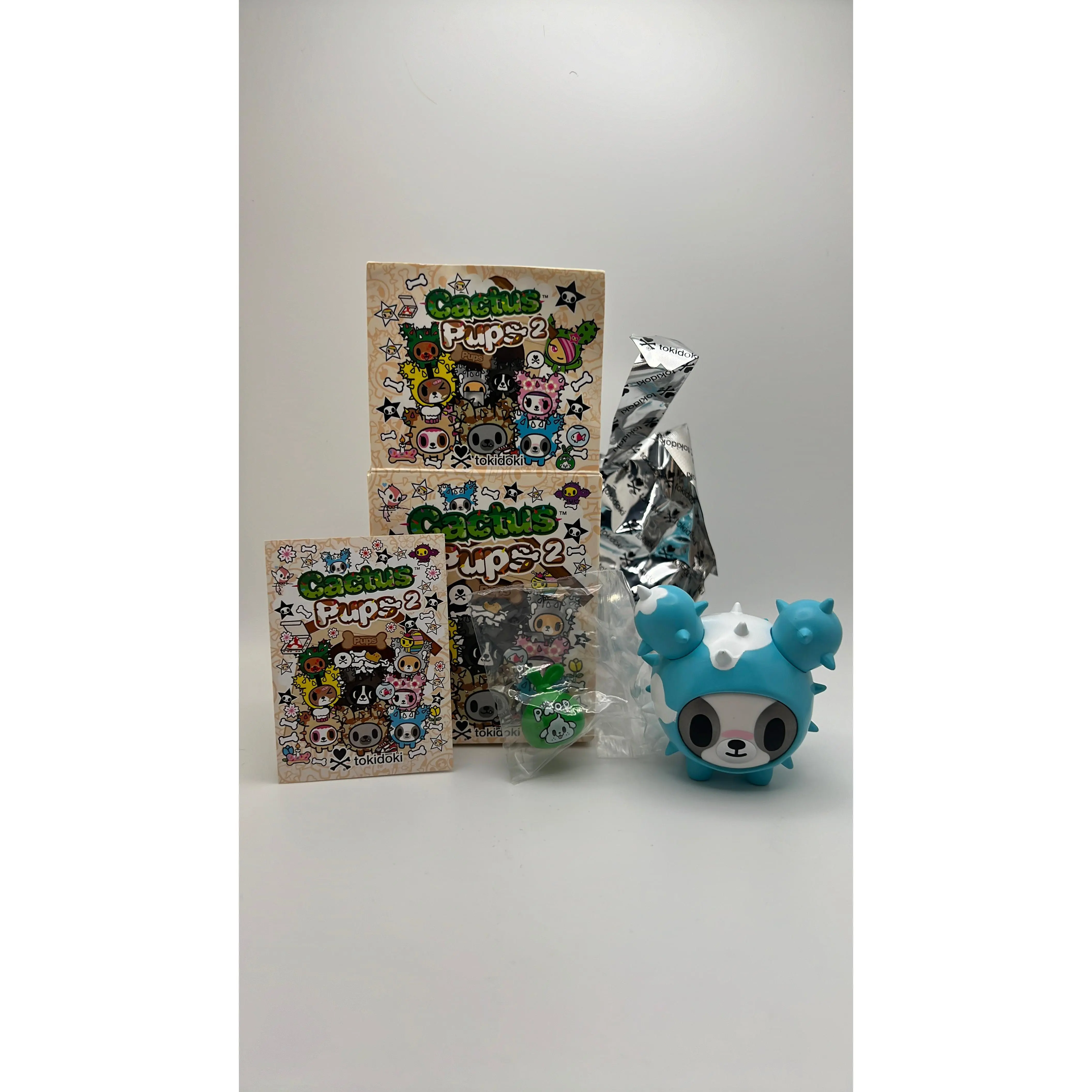 Tokidoki cactus pups series 2 figure - Cyan