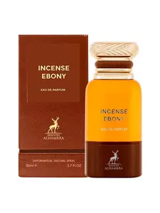 MAISON AL HAMBRA INCENSE EBONY EAU DE PARFUM 3.4FL.OZ | 100ML MAISON AL HAMBRA INCENSE EBONY EAU DE PARFUM 3.4FL.OZ | 100ML