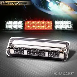 Fit For 2004-08 F150/Explorer Chrome Housing Rear 3rd Brake Cargo Led Tail Light