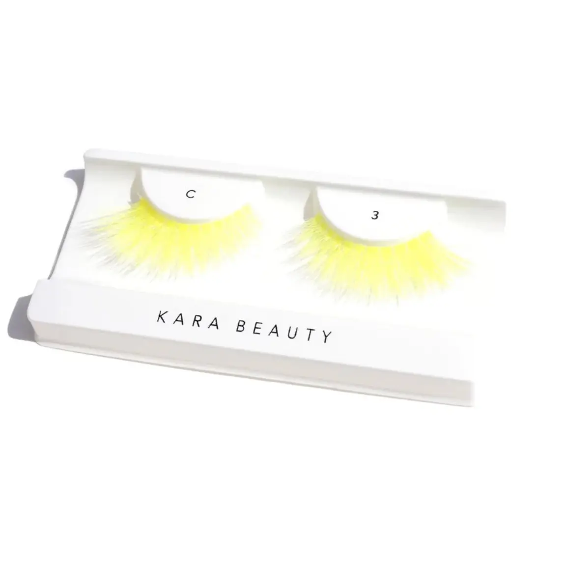 Kara beauty FABULASHES 3D Faux Mink Color Lashes Eyelashes Makeup