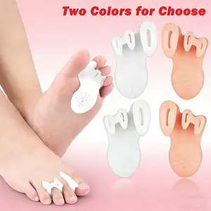 2 Counts Ball of Foot Cushions & Gel Toe Separators, Toe Spacer Accessories