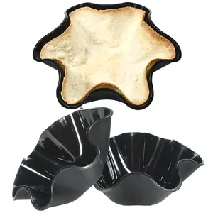 3-Pack Mexican Burrito Molds, Silicone Baking Bowls, Taco Cornbread Mold Shell Tray, Easy Clean Reusable, Perfect for Cooking