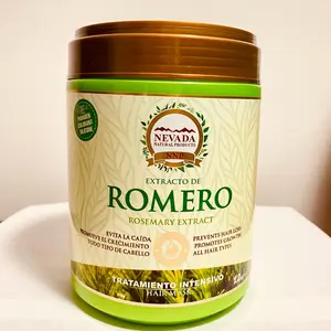 Rosemary Haircare Romero CrecePelo Intensive Cleanser for Fortifying Hair from Root to Tips, Designed for Comfort and Cleansing