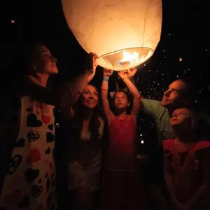 20 Pack Paper Lanterns,Chinese Lanterns for Memorial,Wish Lanterns for Weddings,Birthdays,Party,New Years Celebration Event and Festival