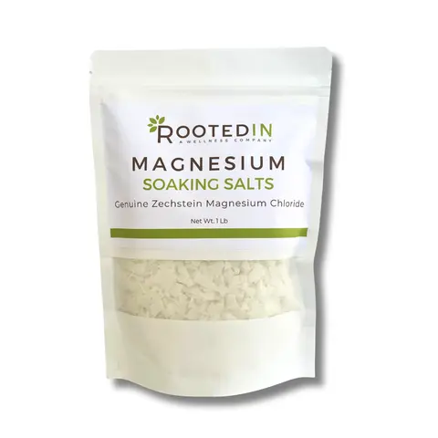 Magnesium Soaking Salts | High Concentration Zechstein Magnesium Chloride | Foot & Bath Soak for Relaxation & Muscle Tension