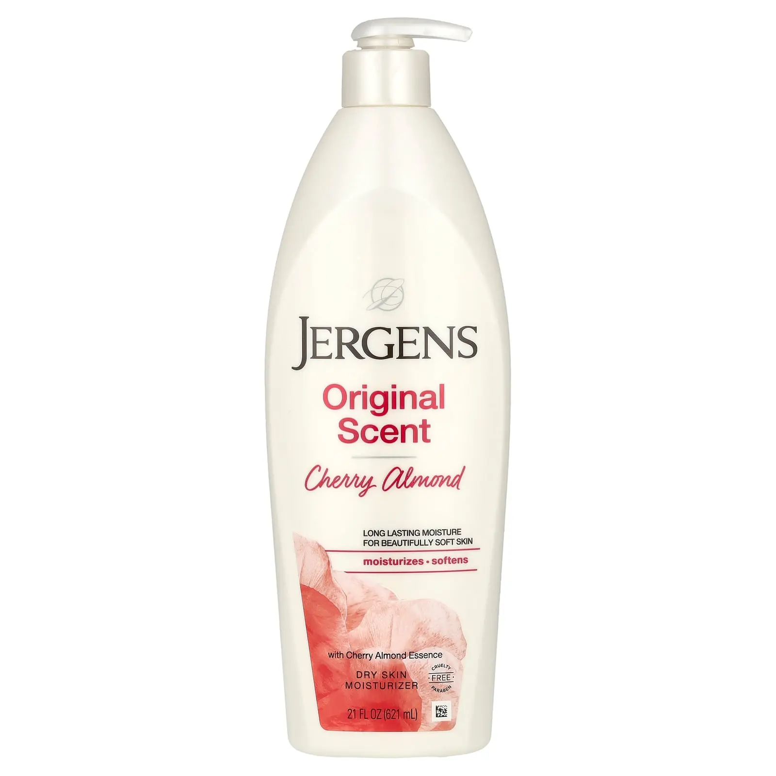 Jergens Dry Skin Moisturizer, Cherry Almond, 21 fl oz (621 ml)