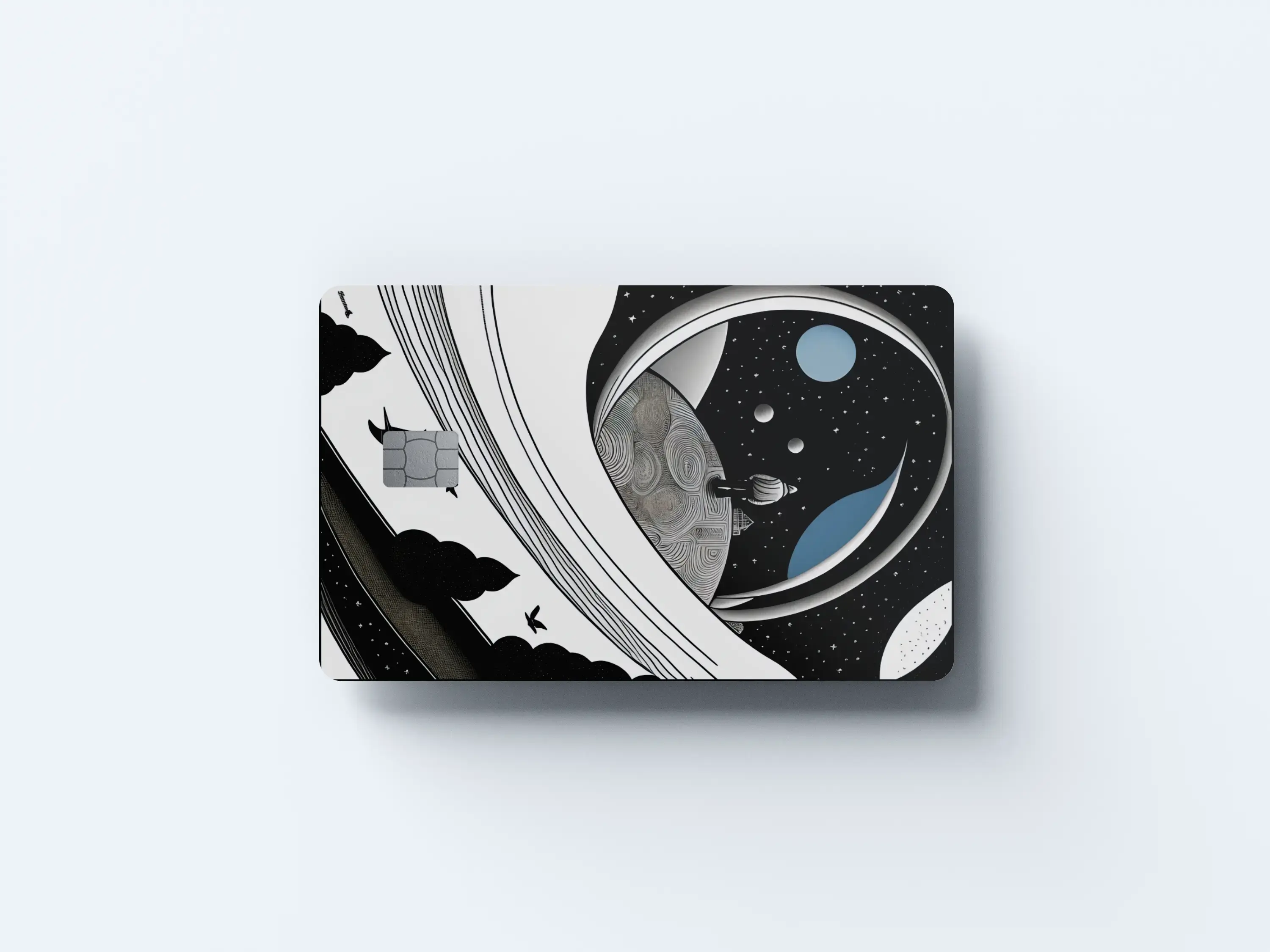 Dream Walker Card Cover | Card Skins Aesthetic & Custom Covers | Personalize Your Daily Carry