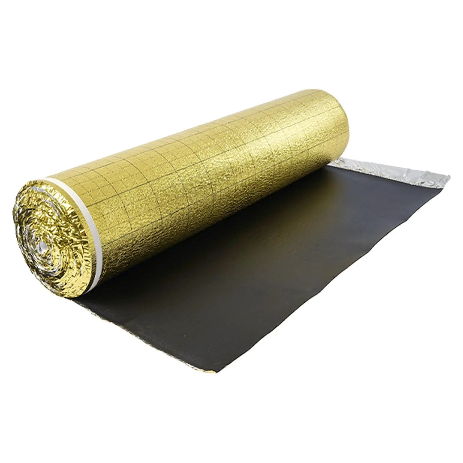VEVOR Floor Underlayment Roll, 1 Roll, 200 sq ft, 3mm Thick, Vapor Barrier, Soundproofing, Durable Cushioning, Easy Install, Enhances Durability, for Residential Living Rooms & Bedrooms