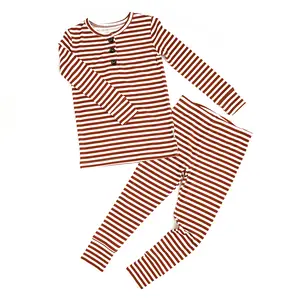 Chase Brown Ribbed TWO PIECE Tops Baby Clothing