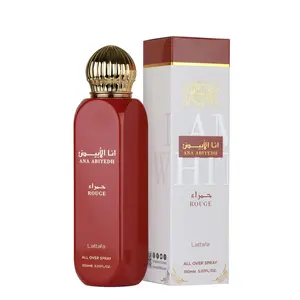 Lattafa Ana Abiyedh Rouge for Women All Over Spray, 5.07 Ounce