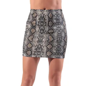 Kaylee Mini Skirt - Python