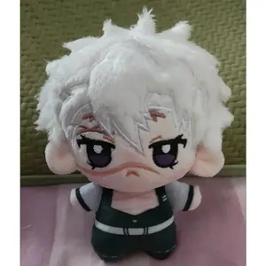 10cm Anime ‌ Kimetsu no Yaiba Shinazugawa Sanemi Plush Doll Pendant Cartoon Cosplay Stuffed Toy Birthday Gift