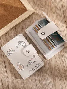 Large Capacity Exquisite Cardholder Card Carrying Holder Credit Card Holder Wallet for Women, Multi-Card Slots Driver License ID Bank Card Organizer, Cute Design Coin Purse Included, Durable Fashion Wallet