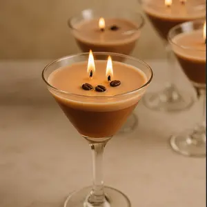 Espresso martini candle Highly Scented artisan candles homemade Aroma Gift Decor
