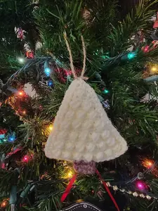 Crochet Christmas Ornament | Set of Four Holiday Tree Decoration