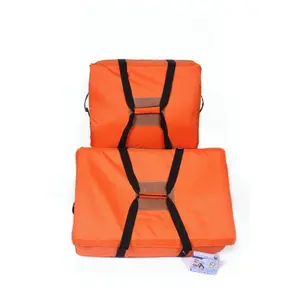 TBK Industries  2 Pack Ultimate Soft Sided Cooler Large & Small Fluorescent Orange Cooler