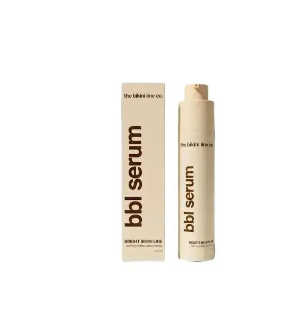 BBL Serum - 3-in-1 Bikini Line Serum - Designed for ingrown hairs, dark spots, razor bumps, and irritation. Salicylic acid, kojic acid, niacinamide, and aloe vera work together to smooth, brighten, and calm skin after shaving or waxing.