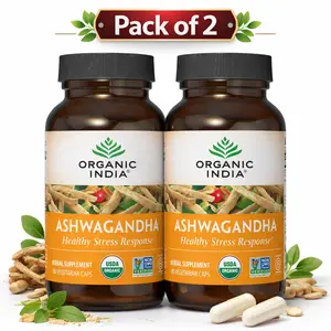 Ashwagandha Capsules - Organic Ashwagandha Supplement - Vegan Ashwagandha Root, Gluten-Free, Kosher, Non-GMO, Supports Stress Relief, Energy, and Sleep - 180 Capsules