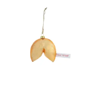 TREAT YO SELF FORTUNE COOKIE ORNAMENT
