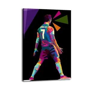 CR Pop Art Artistic Wall Decor, Waterproof Canvas Poster, Cute And Vibrant Poster for Bathroom, Living Room, Bedroom, Dorm, A Perfect Gift Idea for New Year Home Decor