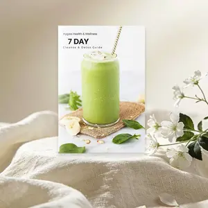Fresh Start Weekly Wellness Guide Hygiea Health Clean Eating and Rejuvenation Log for Renewed Energy