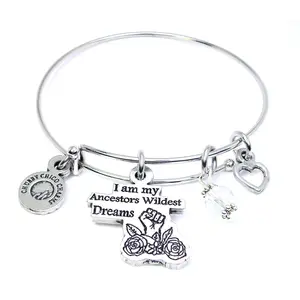 I am my ancestors wildest dreams Bangle Bracelet