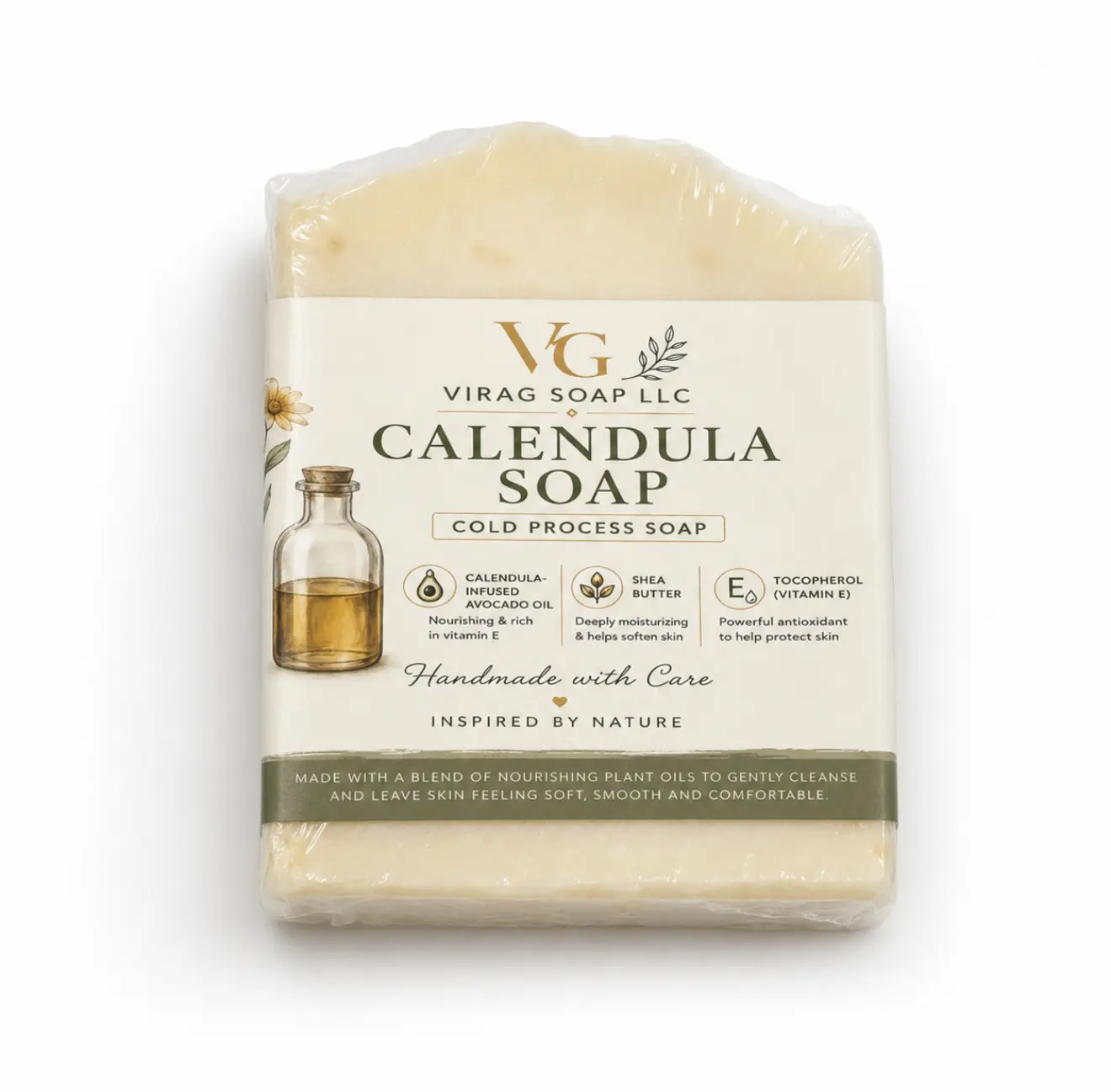 CALENDULA COLD PROCESS SOAP CALENDULA COLD PROCESS SOAP