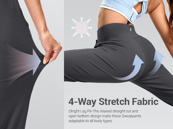 [Clearance] G Gradual Women's High Waisted Tapered Joggers - Athletic Sweatpants with Zip Pockets, Drawstring for Workout, Lounge, Workout Wear, Fitted, Training Jogger Trousers, Drawstring Sports Pants