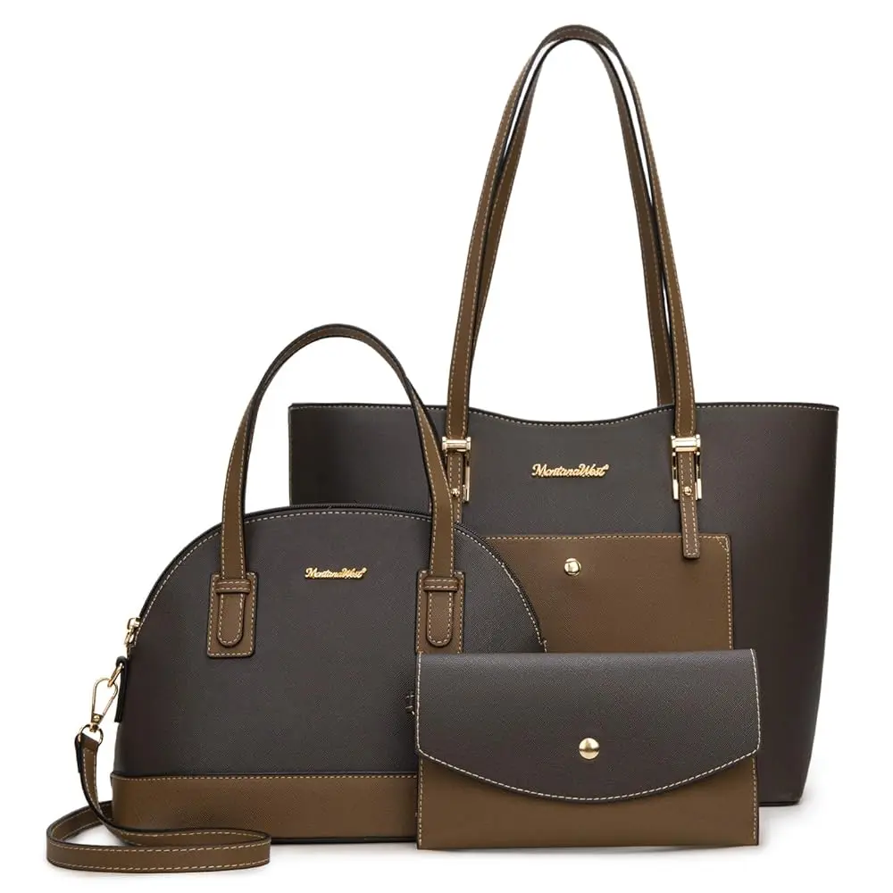 Handbag Grey-Brown
