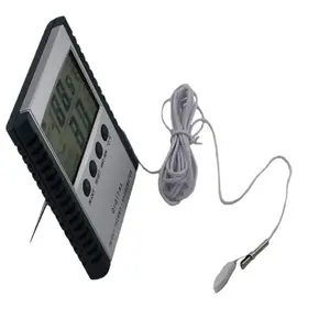 Multifunctional Digital Thermometer Glass Display Temperature and Humidity Meter Upgraded Home Instrument Wide Measurement Range