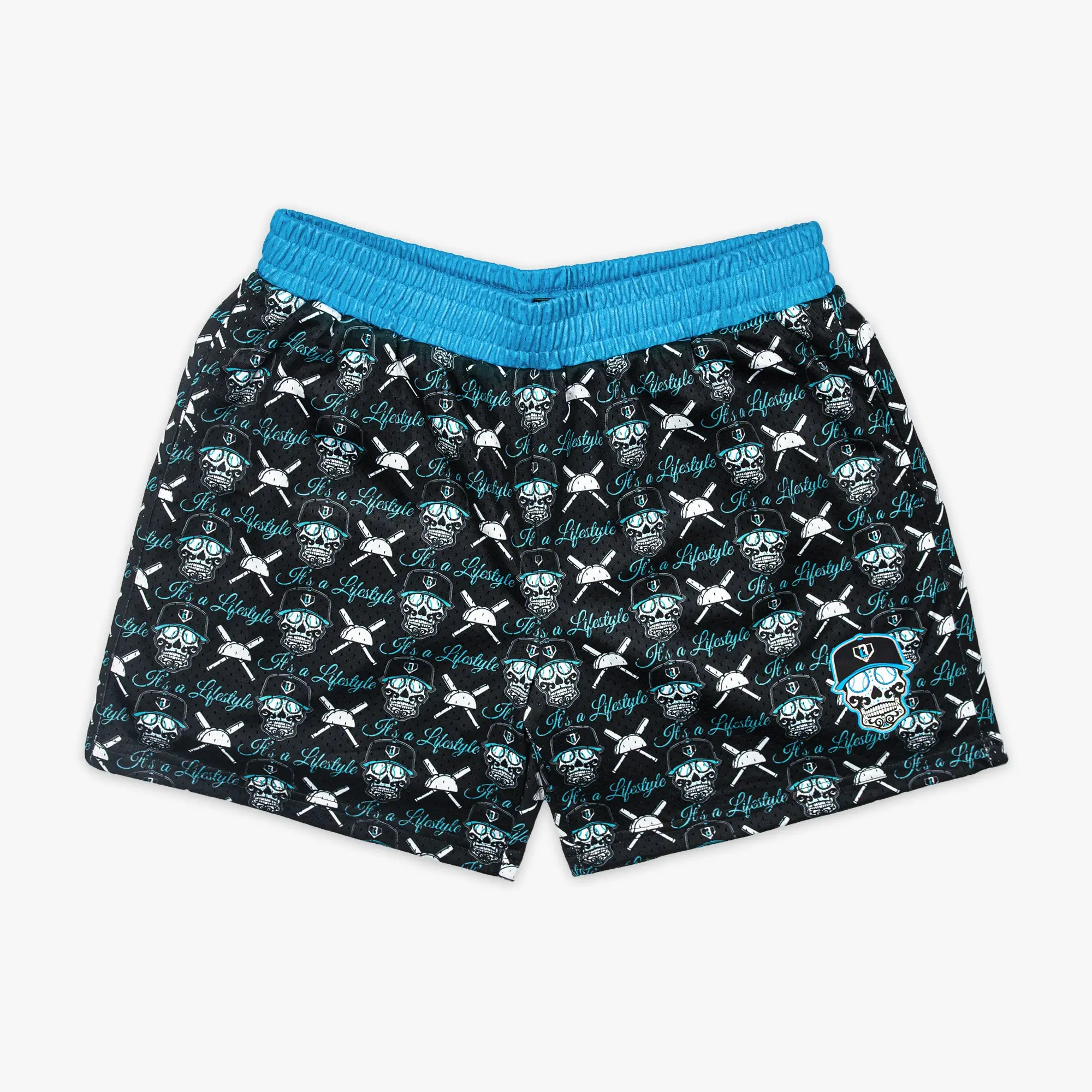 Slugger Skull Youth Shorts