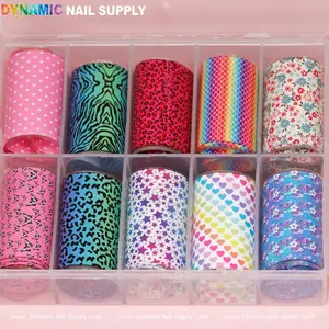 Colorful Nail Art Design Foils, Nail Care Decoration Accessories for Beauty & Personal Care