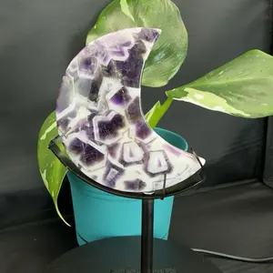 Dream Amethyst Moon w/Stand