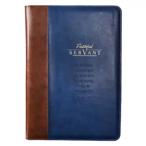 Faithful Servant Legal Size Zippered Portfolio - 2 Chronicles 15:7 outdoorfun