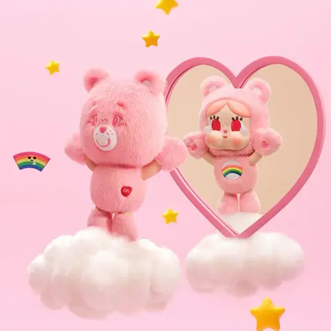 POP MART CRYBABY X Care Bears Series - Vinyl Plush Pendant Blind Box  #SohoChic