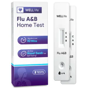WELLlife Flu A & B Home Test, The First FDA Authorised OTC Flu Home Test Kit